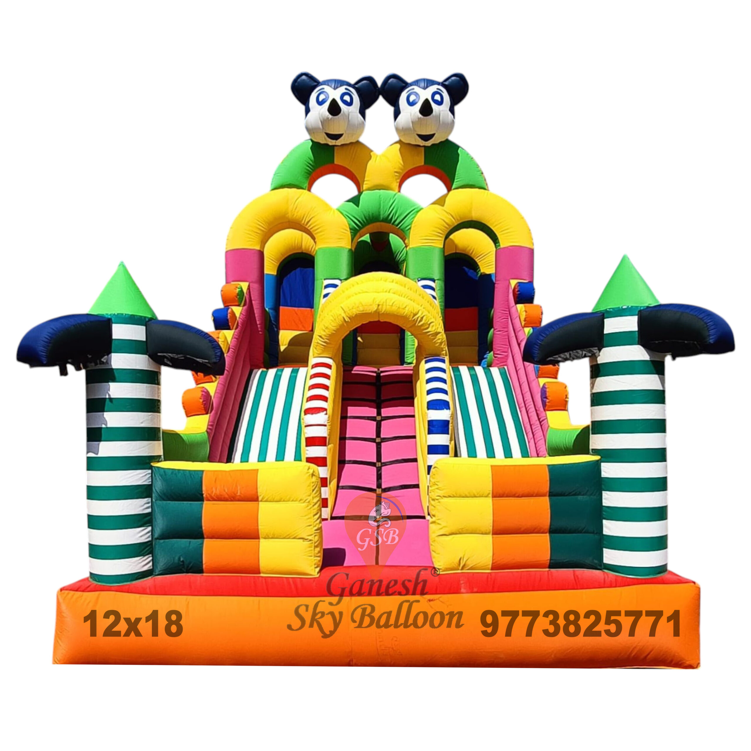 Inflatable Slide Bouncy 12x18 Feet