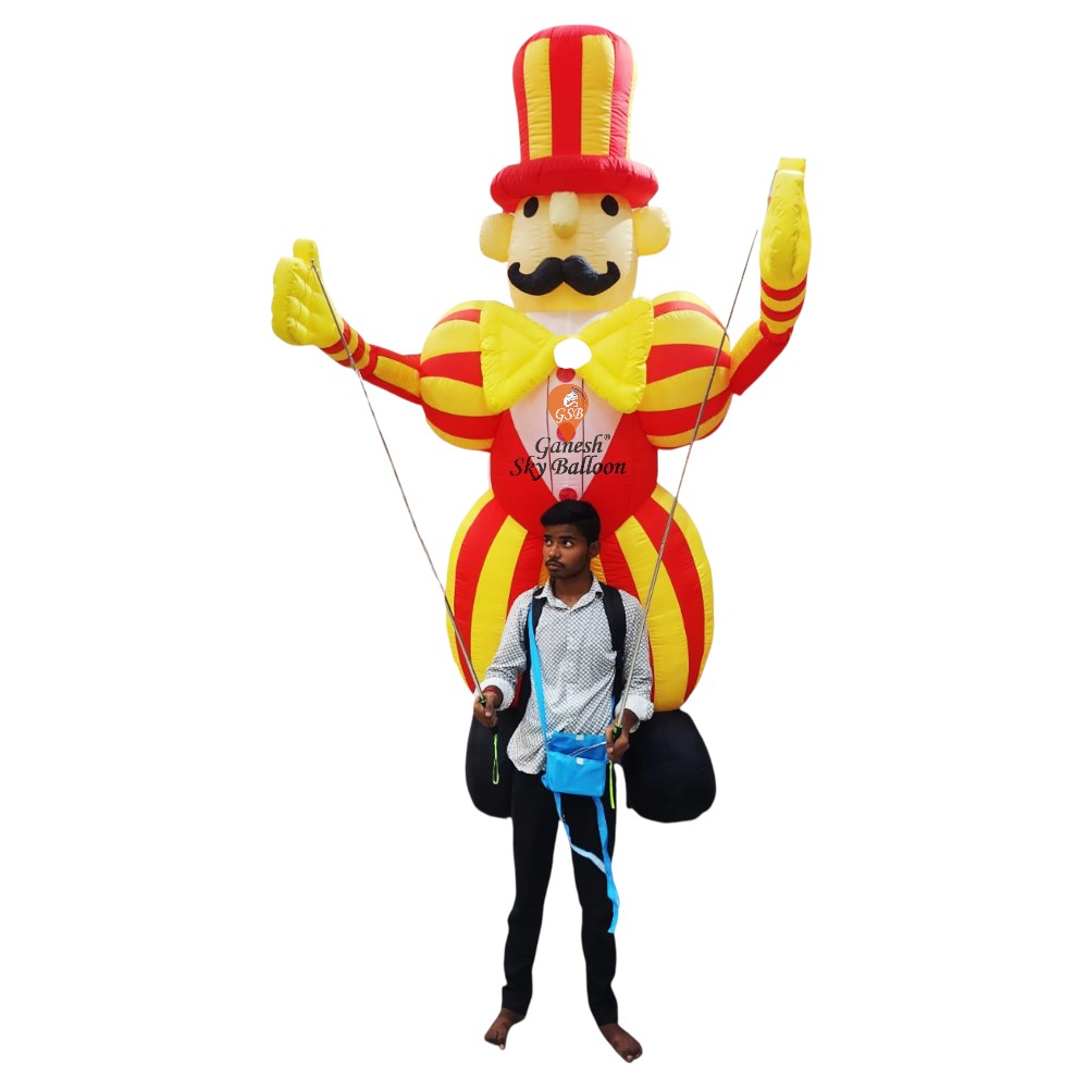 Inflatable Clown Puppet 8 Feet