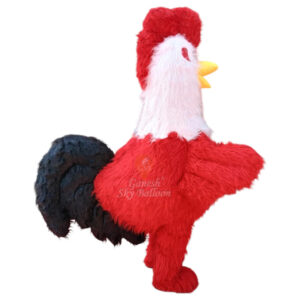 Fur Mascot Costume Hen