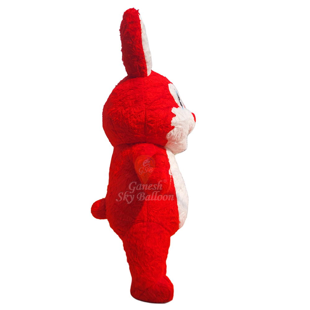 Inflatable Fur Mascot Costume Rabbit