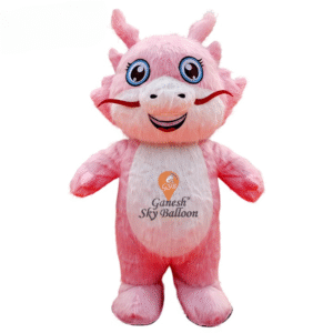 Fur Mascot Costume Dragon