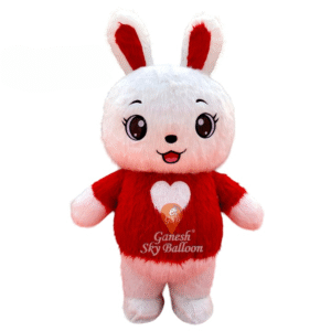 Rabbit Inflatable Fur Mascot Costume Manufacturer