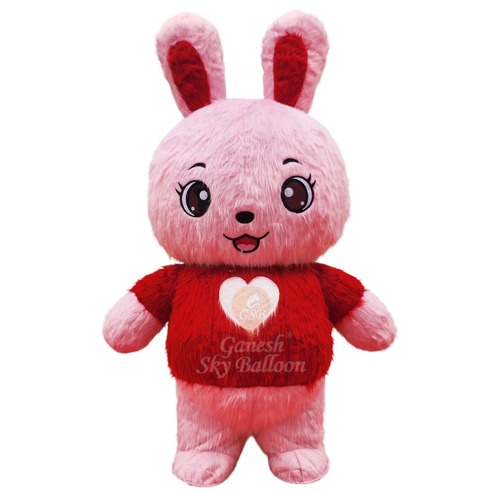 Fur Mascot Costume Rabbit